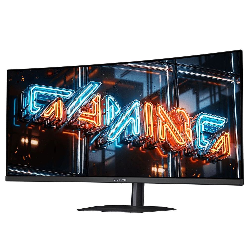 Монитор 34" Gigabyte MO34WQC36 EK Black (QD-OLED, 3440 x 1440, 360Hz, 0,03мс, 300 cd/m (1300cd/m пиковая)  2хHDMI 2.1, DP 2.1, 3xUSB3.2, USB Type-C 18W), HAS-130mm