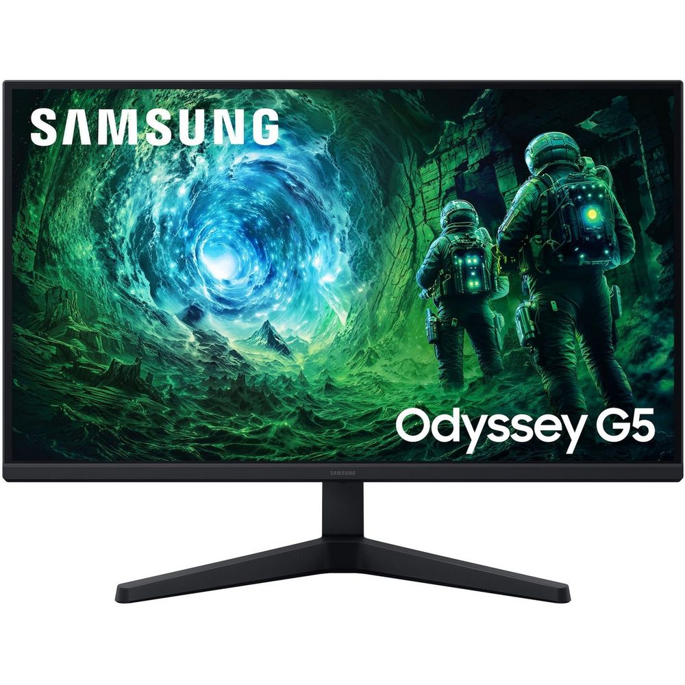 27" Монитор Samsung Odyssey G5 G53F S27FG532EI Black QHD (2560x1440), IPS, 200Hz, HDMIx2+DP