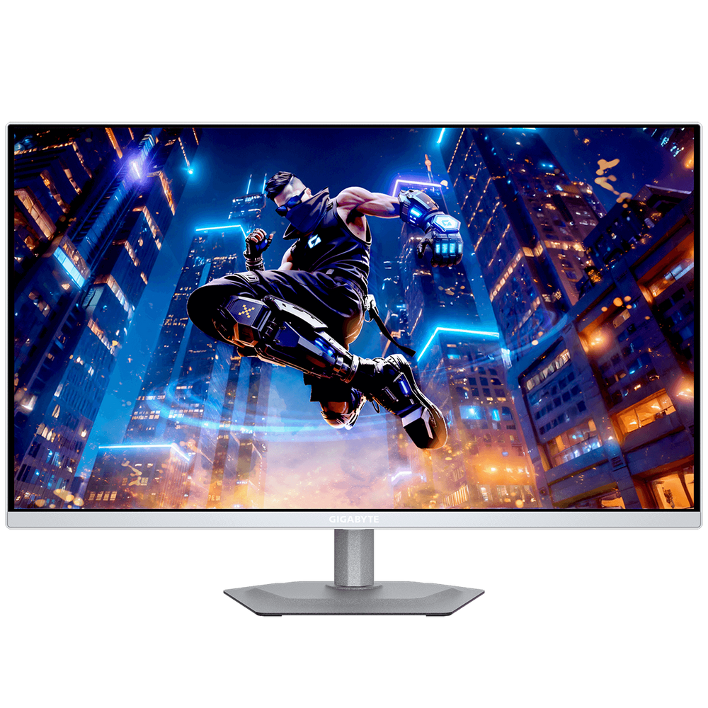 Монитор 26.5" Gigabyte MO27Q2A EK  ICE (QD-OLED, 2560x1440, , 0,03 ms, 178°/178°, 250 cd/m, 1,5 млн: 1, 3xUSB3.0, USB Type-C, 280Hz, 2xHDMI 2.1, DP 1.4, Pivot)