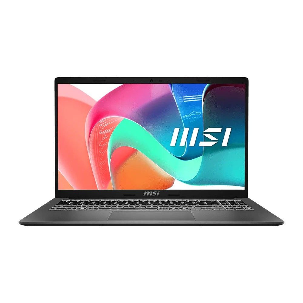 Ноутбук MSI Modern 15 F1MG-1072XRU Intel Core 5 120U/16Gb (1*16 D4)/SSD512Gb/UMA/15.6"/IPS/FHD/1920x1080/60Hz/NoOS/RJ-45/Grey/1.7kg