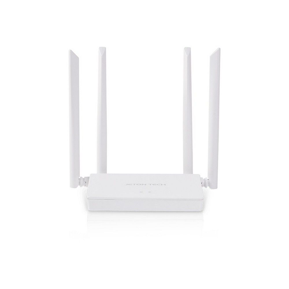 Двухдиапазонный гигабитный роутер Wi-Fi 5 Mesh Router Tech Jeton AC1200 Air, белый