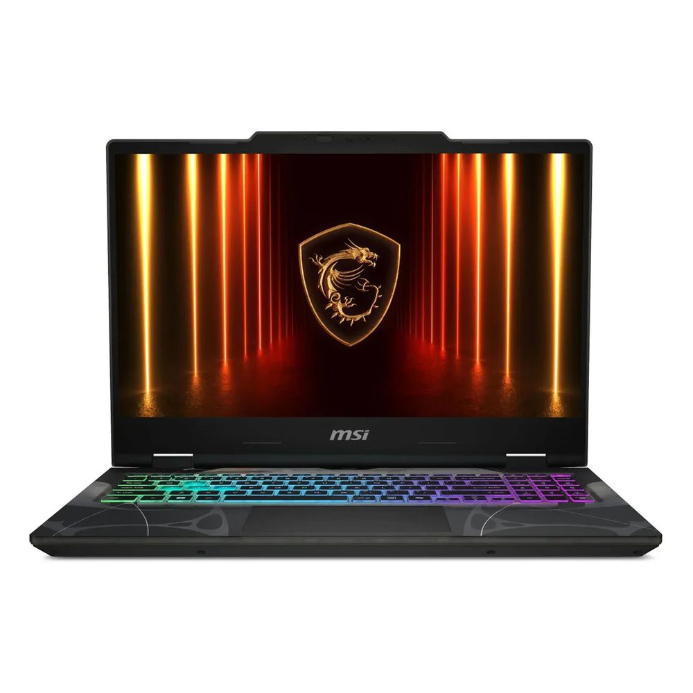 Ноутбук MSI Cyborg 15 C2WE-016XRU Intel Core 7 240H/16Gb (1*16 D5)/SSD1Tb/RTX5050 8Gb (45W)/15.6"/IPS/FHD/1920x1080/144Hz/NoOS/RJ-45/Grey/1.95kg