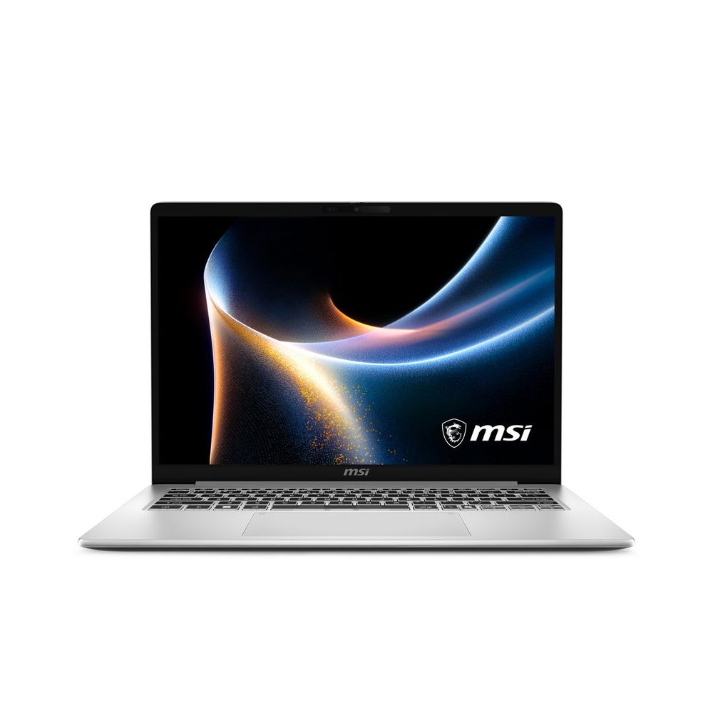 Ноутбук MSI Modern 14S AI+ G3MG-011XRU Intel Core Ultra 5 322/16Gb (1*16 D5)/SSD512Gb/UMA/14"/OLED/WUXGA/1920x1200/60Hz/NoOS/RJ-45/Silver/1.38kg