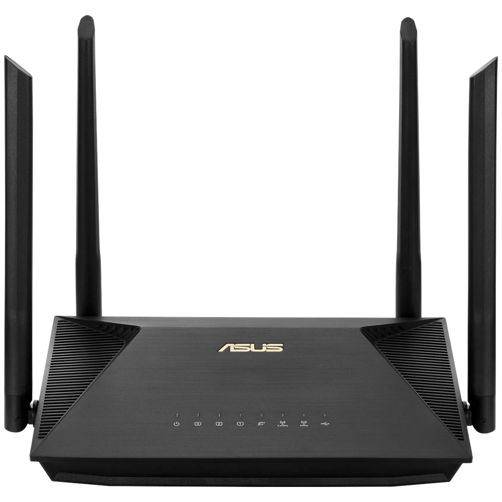 Маршрутизатор ASUS RT-AX1800U WiFi 6 3x1G USB 1201+574Mbps 5GHz/2.4GHz