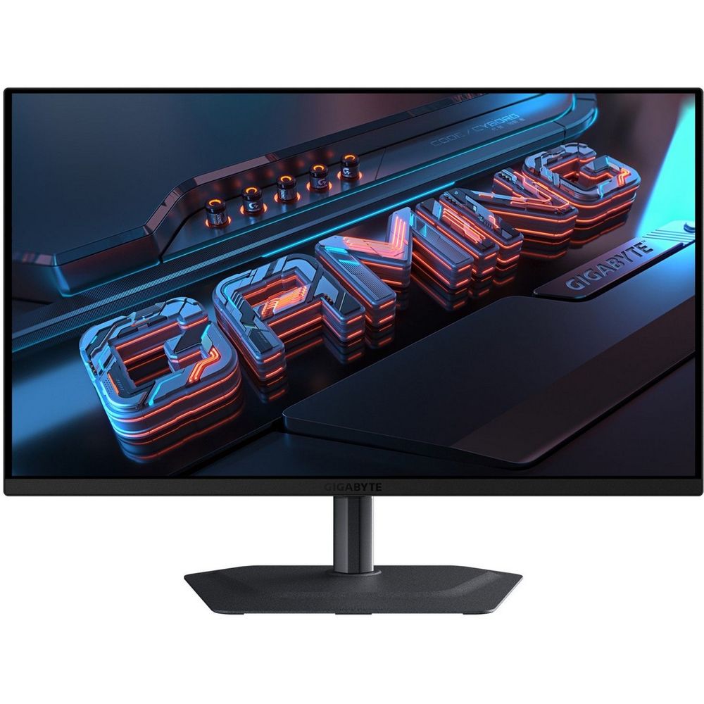Монитор 27" Gigabyte MO27U2 EK Black (OLED,  3840 x 2160 (UHD), 240Hz, 0,03ms, 250cd/m, 1,5M:1, 2xHDMI-2.1, DP-1.4, 3xUSB3.2, USB Type-C до 18 Вт)
