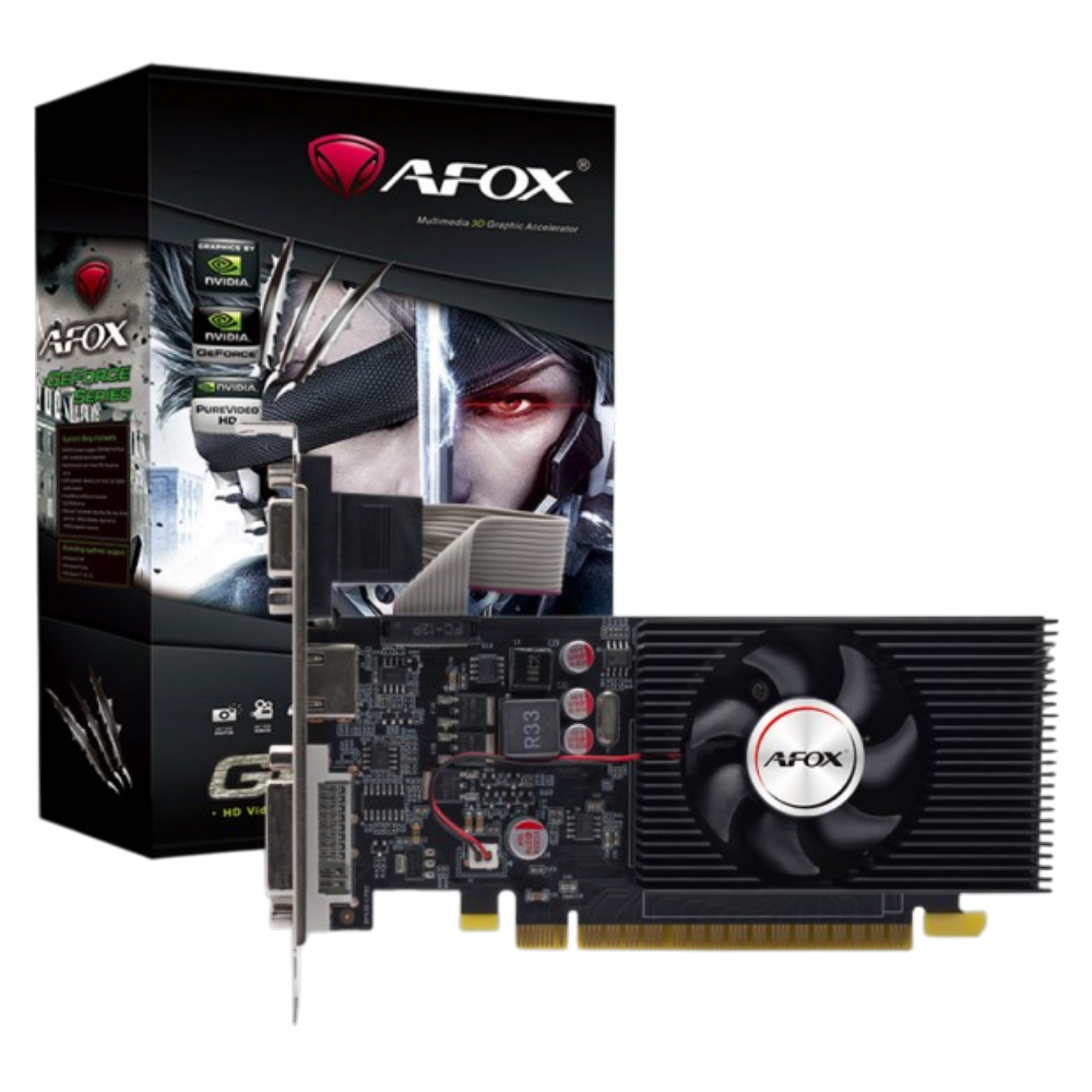 Видеокарта Afox GT730 4GB DDR3 128bit VGA DVI HDMI 1FAN LP RTL