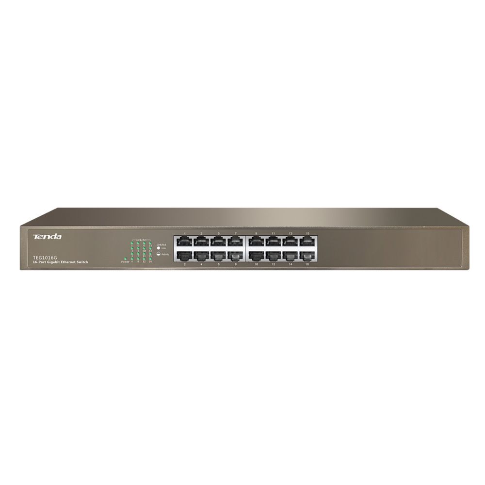 Коммутатор Tenda 16PORT 1000M TEG1016G TENDA