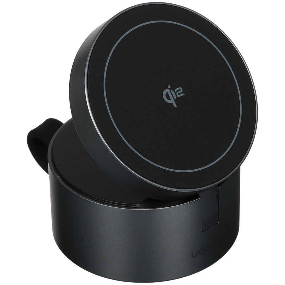 Беспроводное зарядное устройство UGREEN W712 (65148) 3-in-1 Magnetic Qi2 Wireless Charger 15W EU. Цвет: серый космос