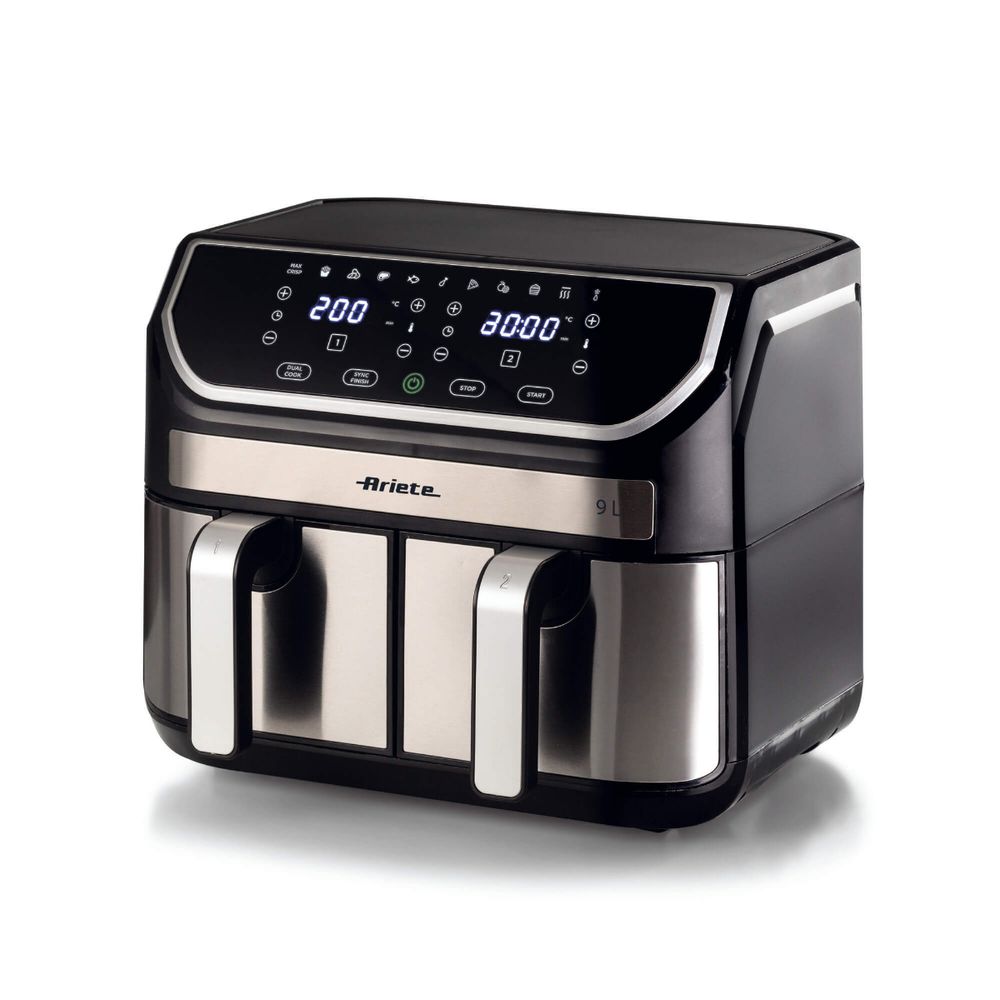 Аэрогриль Ariete 00C462500AR0 8л, 2 чаши, титаниум