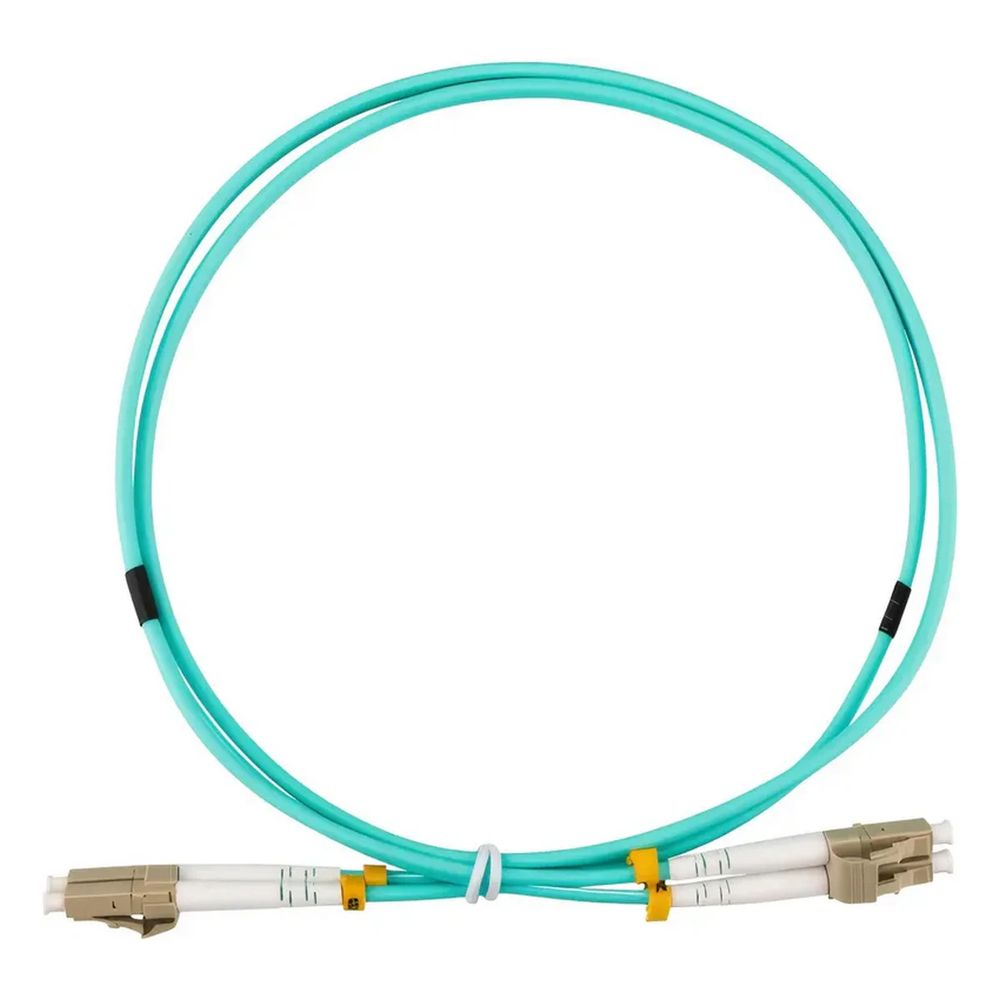 Кабель оптический REXANT 50-2511-20 Патч-корд волоконно-оптический (шнур) MM 50/125 (OM3), LC/UPC–LC/UPC, duplex, 3mm, LSZH, 20м, REXANT