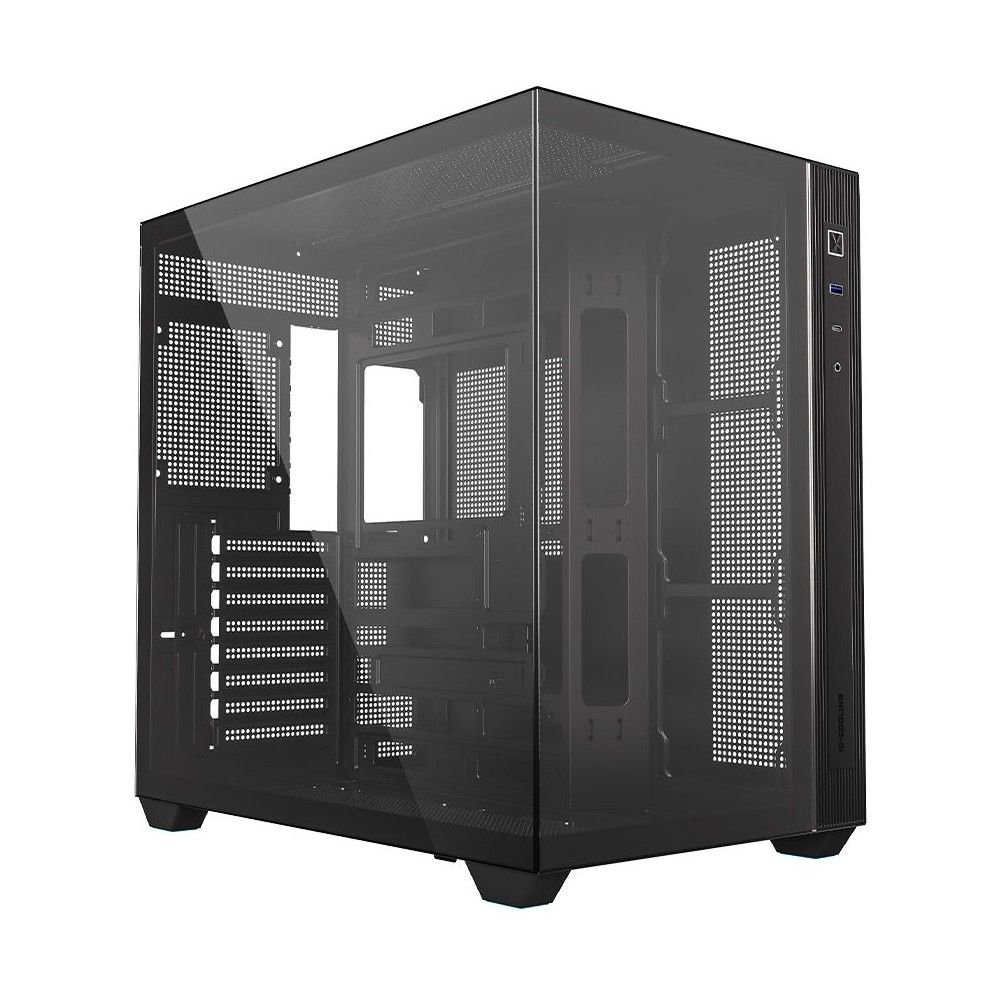 Корпус Case ID-Cooling VIEW 510 Black ATX/ win TG/ no fan/ Gen2 Type C/ CPU 162mm/ GPU 407mm/ no PSU