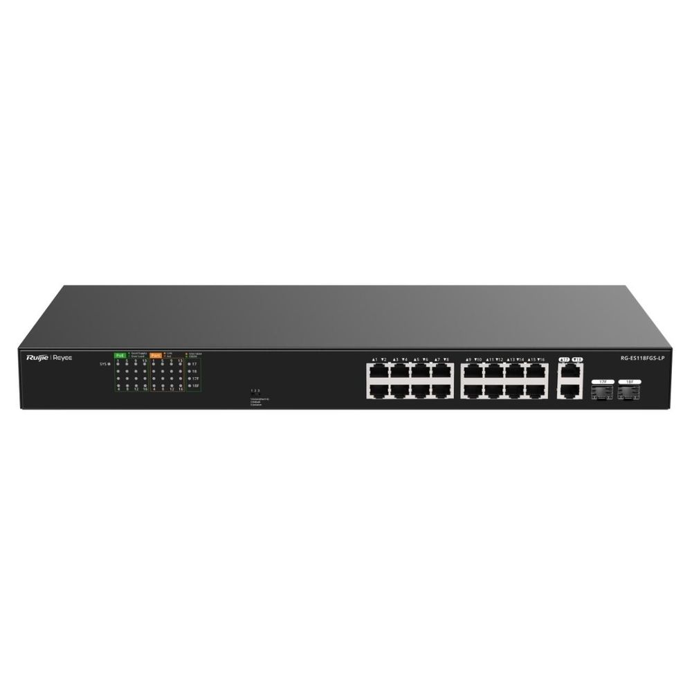 PoE Коммутатор Ruijie/Reyee RG-ES118FGS-LP