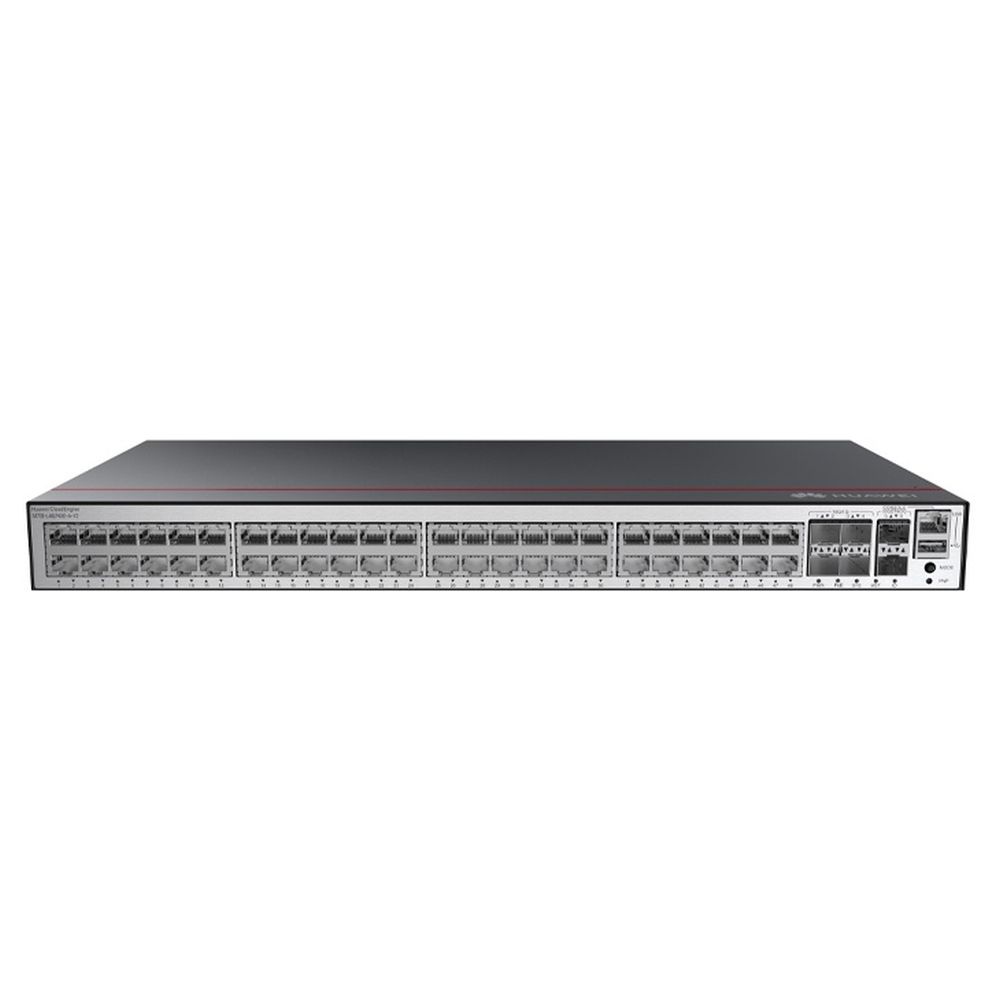 Коммутатор Huawei S5735-L48T4XE-A-V2  (48*10/100/1000BASE-T ports, 4*10GE SFP+ ports, 2*12GE stack ports, AC power), L-MLIC-S57L