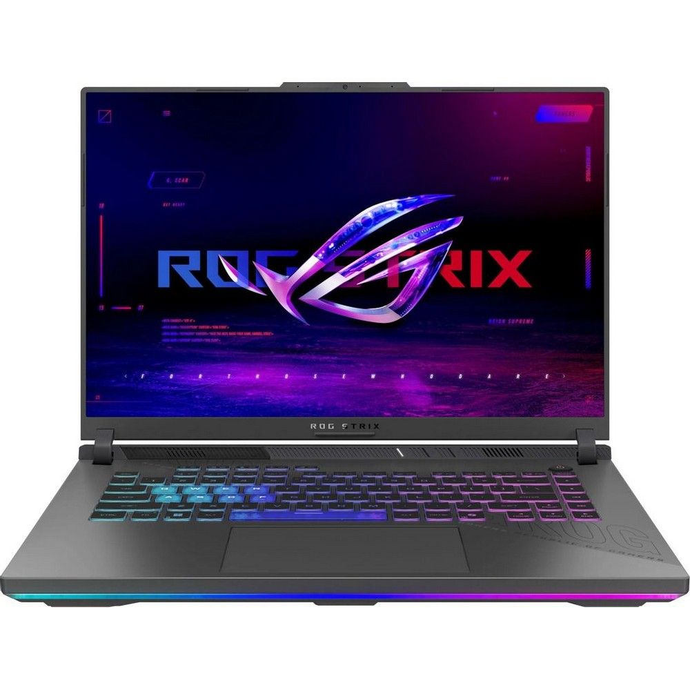 Ноутбук ASUS ROG Strix G16 G614PP-WH94 AMD Ryzen 9 8940HX/16Gb (2*8 D5)/SSD1Tb/RTX5070 8Gb (115W)/16"/IPS/WUXGA/1920x1200/165Hz/Win11/RJ-45/Grey/2.5kg
