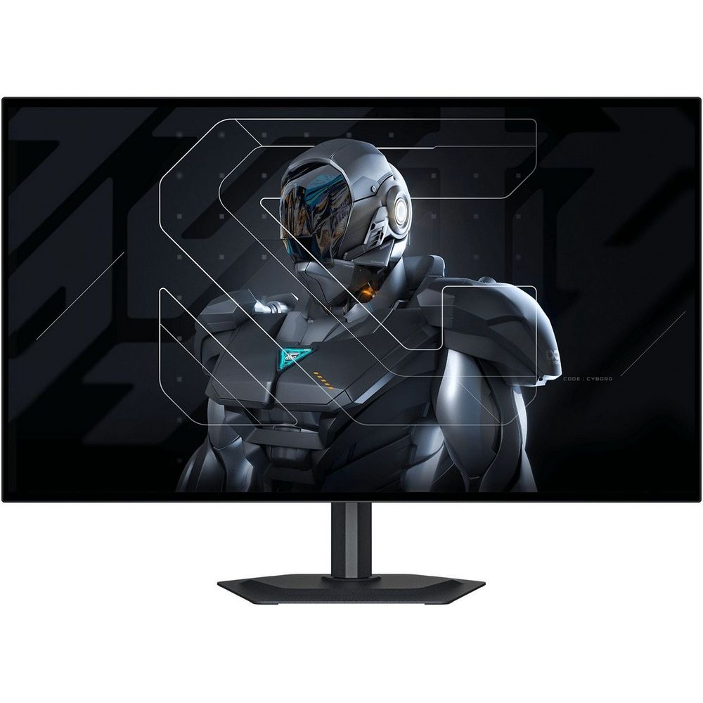 Монитор 26.5" Gigabyte MO27Q28GR EK Black (WOLED, 2560 x 1440, 280Hz, 10bit (1.07B), 0,03ms, 335cd/m (1500cd/m пиковая), 1.5M:1, 2xHDMI-2.1, DP-1.4, 3xUSB3.2, USB Type-C (18W), Pivot)
