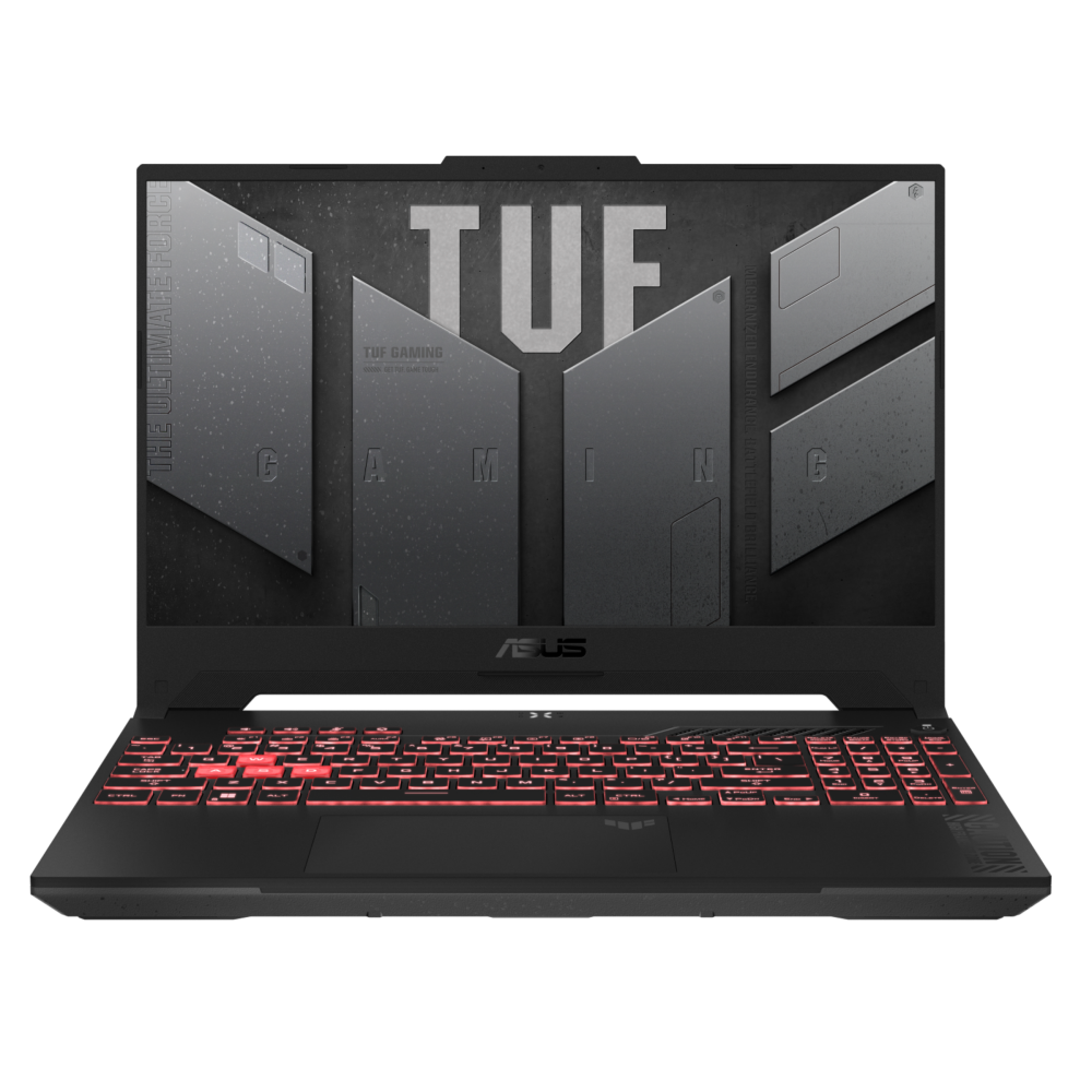 Ноутбук ASUS TUF Gaming A17 FA707NUG AMD Ryzen 7 7445HS/16Gb (D5)/SSD512Gb/RTX4050 6Gb (115W)/17.3"/IPS/FHD/1920x1080/144Hz/NoOS/RJ-45/Mecha Gray/2.6kg