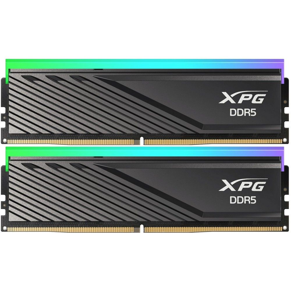 Модуль памяти 16GB DDR5 5600 DIMM XPG Lancer Blade Black RGB kit 2*8gb, CL46-45-45, 1.1V, Intel XMP 3.0 и AMD EXPO, NON ECC, single rank