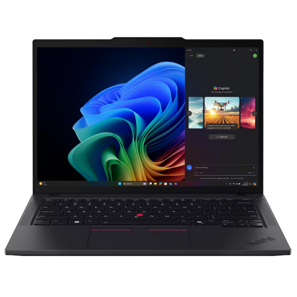 Ноутбук Lenovo ThinkPad T14 Gen 6 Intel Core Ultra 7 255U/16Gb (D5)/SSD512Gb/UMA/14"/IPS/Touch/WUXGA/1920x1200/60Hz/NoOS/Black/1.38kg