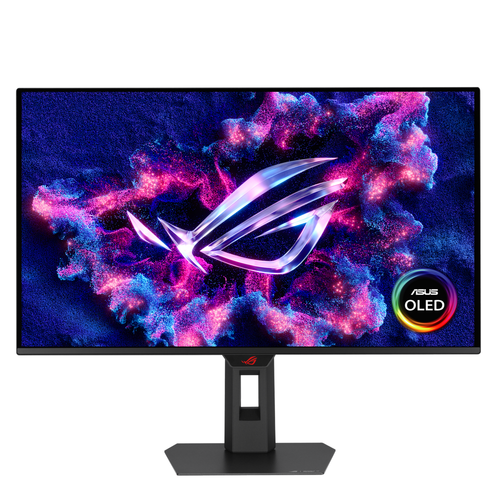 Монитор Bad Pack 26.5" ASUS XG27ACDMS  QD-OLED, 2560x1440, 280Hz, 0,03ms, 250сd/m, 1500000:1, HDR10 | HDMI(2.1), DP(1.4), Type-C(PD-15W) | HAS, Pivot, Swivel, InPSU, Vesa 100, Black