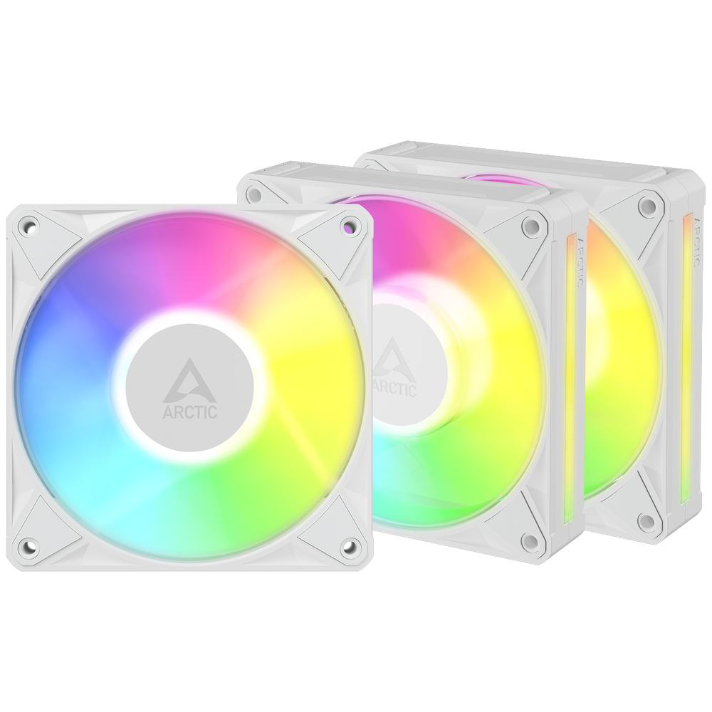 Вентилятор корпусной ARCTIC BioniX P12 A-RGB (White) - 3 Pack (ACFAN00338A)