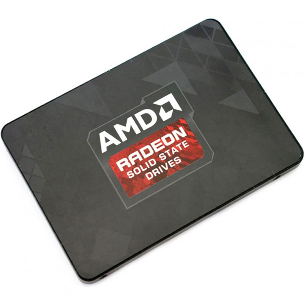 Твердотельный накопитель SSD AMD Radeon R5 R5SL120G 120GB 2.5" Client SATA 6Gb/s, 544/349, IOPS 42/40K, MTBF 2M, 3D TLC, 60TBW, RTL (181340) {100}