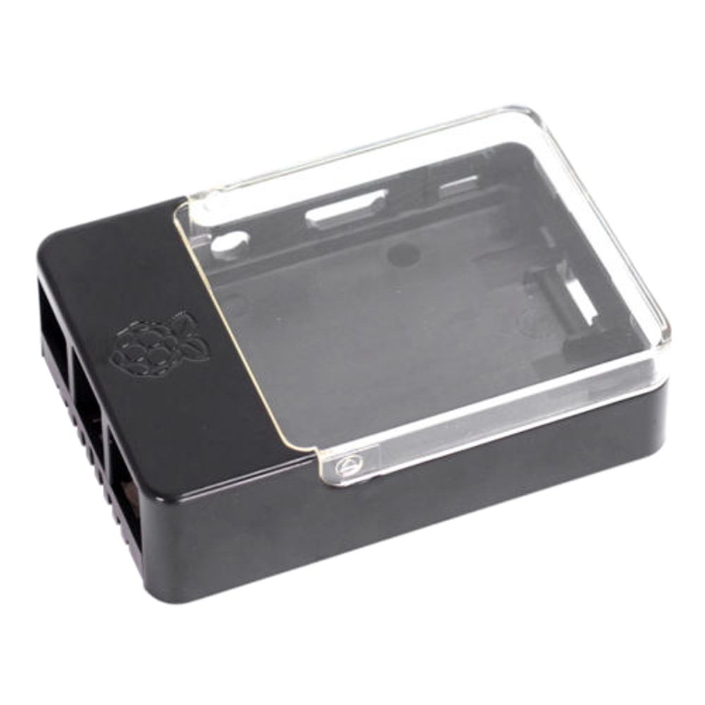 Корпус ACD RA175   Black Case w/Sense Hat hole  for Raspberry Pi 3 B (CBPIHAT-BLK)