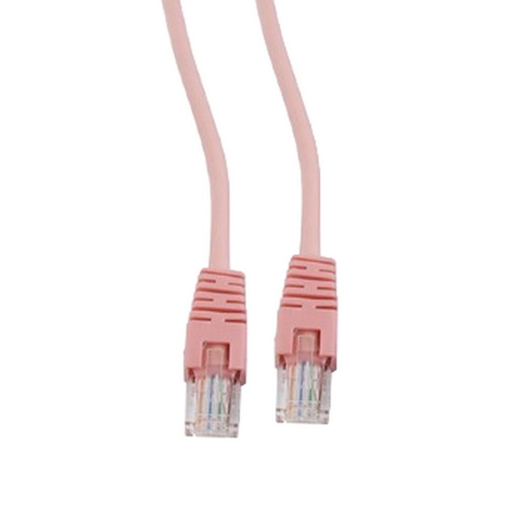 Кабель Cablexpert Патч-корд UTP PP12-0.5M/RO   кат.5e, 0.5м, литой, многожильный (розовый) (077859)