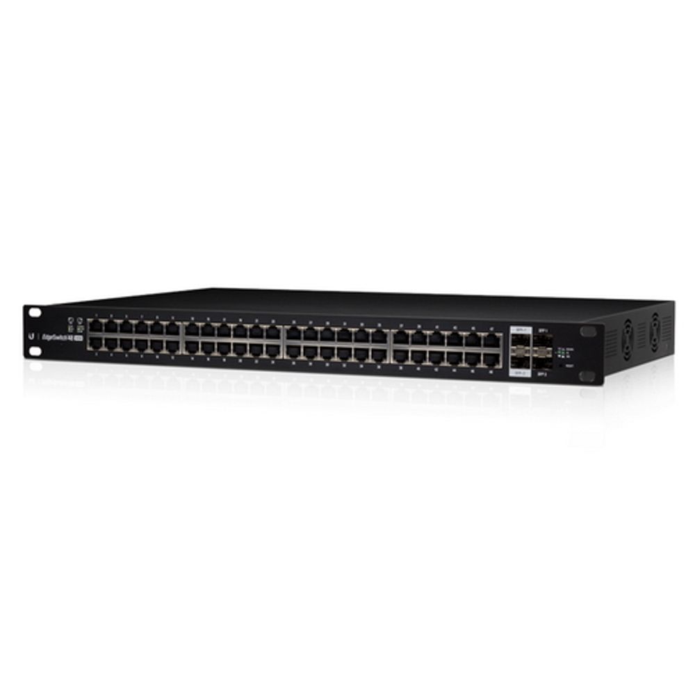Коммутатор Ubiquiti EdgeSwitch 48-500W |ES-48-500W| Ubiquiti коммутатор 48 портов, раздача питания на 24/48В на всех |ES-48-500W| портах, суммарная мощность 500Вт