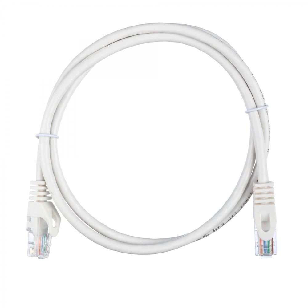 Патч-корд ACD-LPU5C-10W  Cat5e UTP 24AWG 4Pair, 7/0.18мм CU Белый, 1.0м, (741746)