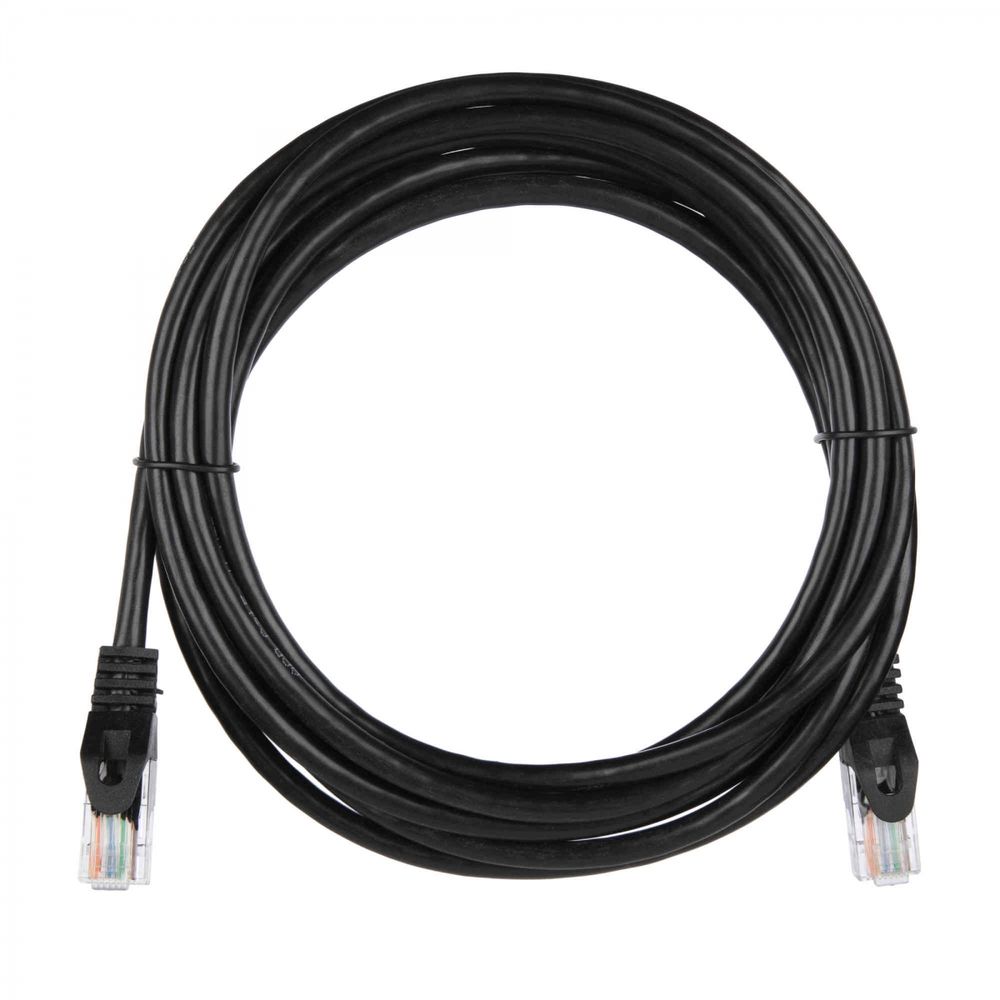 Патч-корд  |ACD-LPU5C-30B| Cat5e UTP 24AWG 4Pair, 7/0.18мм CU Черный, 3.0м, (741791)