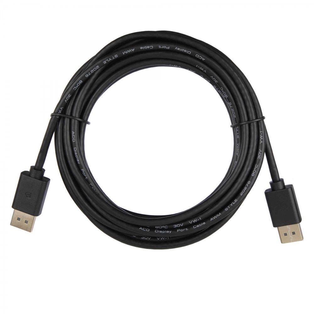 Кабель ACD-DDPM2-10M |ACD-DDPM2-10M| DisplayPort 1.2,  Golden Plated, 20m/20m, Черный,10м (742392)