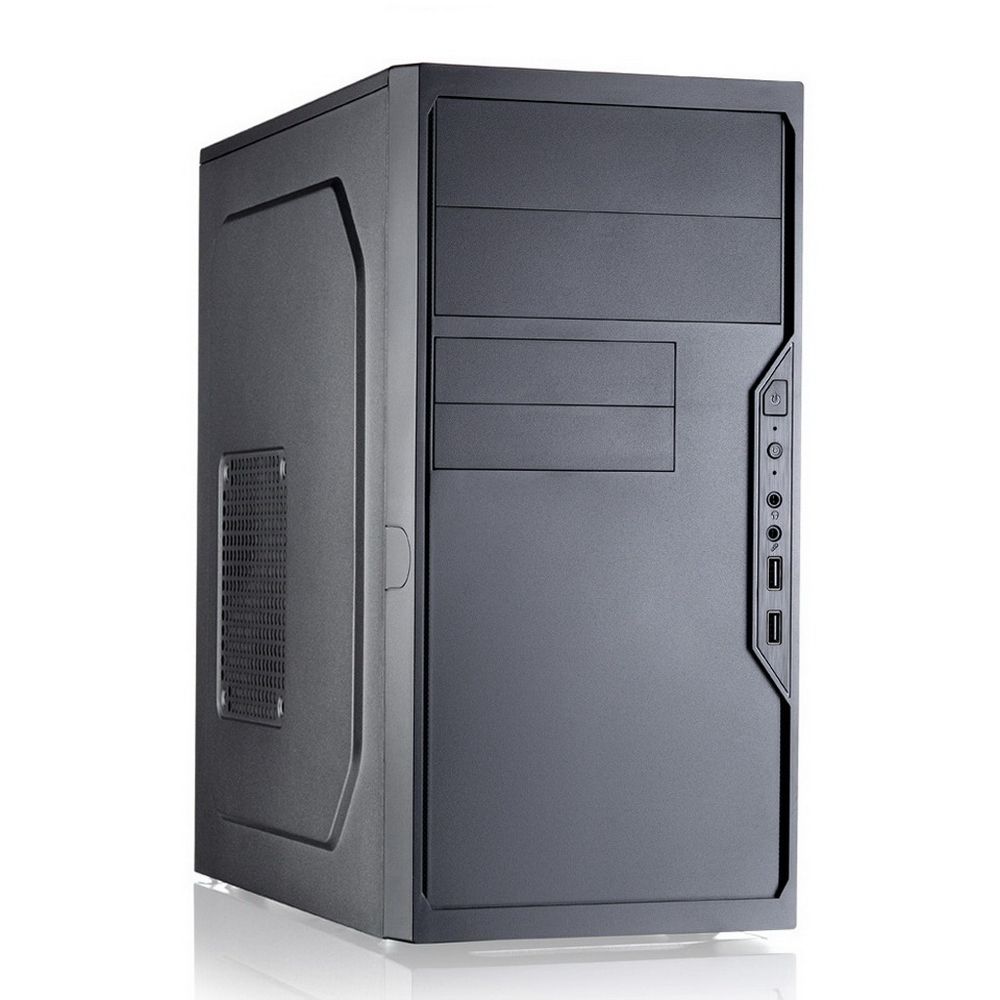Корпус FoxLine Case Foxline FL-733 |FL-733-FZ450R| , mATX, 2x5.25EXT, 2x3.5EXT, 5x3.5INT, 2xUSB2.0, HDA, w/o FAN, |FL-733-FZ450R| w/450W ATX PSU, w/1.2m EU pwr cord