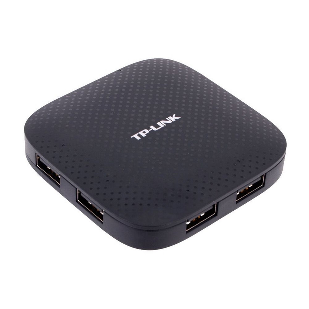 Концентратор TP-LINK UH400 4-портовый  USB 3.0,1 разъём USB 3.0, 4 порта USB 3.0, встроенный кабель с разъёмом USB, компактный дизайн, plug & play, не требуется адаптера, (091477), {80}