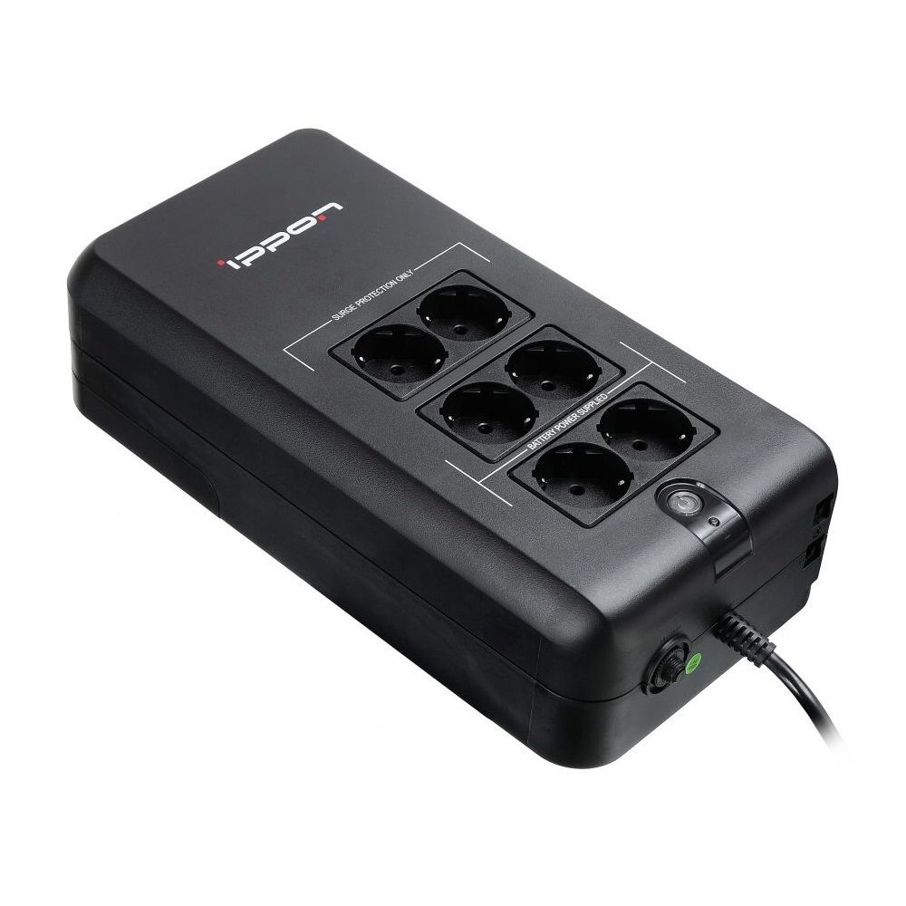 Источник бесперебойного питания Ippon Back Verso 800 Standby 420W/800VA 751623 {4} (300012)