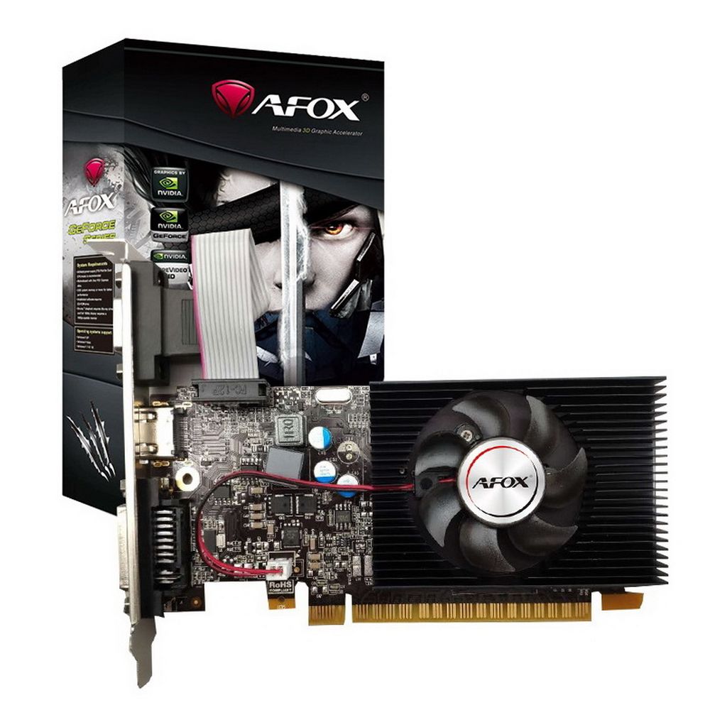 Видеокарта Afox GT740 4GB GDDR3 128bit VGA DVI HDMI 1FAN LP RTL (780629)