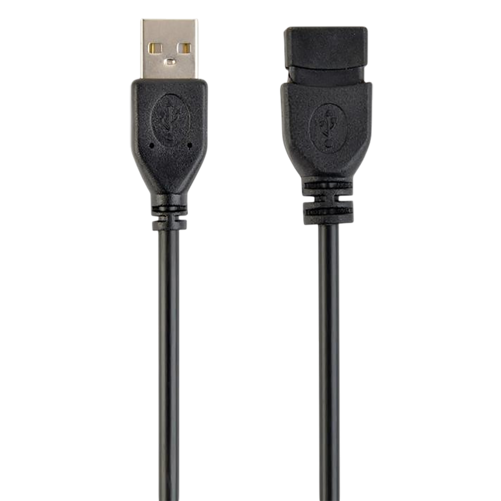 Кабель удлинитель USB2.0 Pro Cablexpert CCP-USB2-AMAF-10 AM/AF, 3.0м, экран, черный, пакет   (041959)