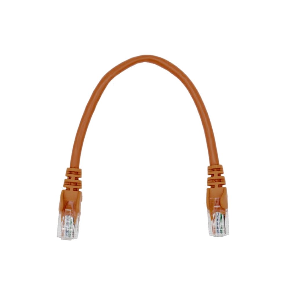 Патч-корд ACD-LPU6Z-5DN  Cat6 UTP 26AWG 4Pair, CU, LSZH, Коричневый, 0.5м