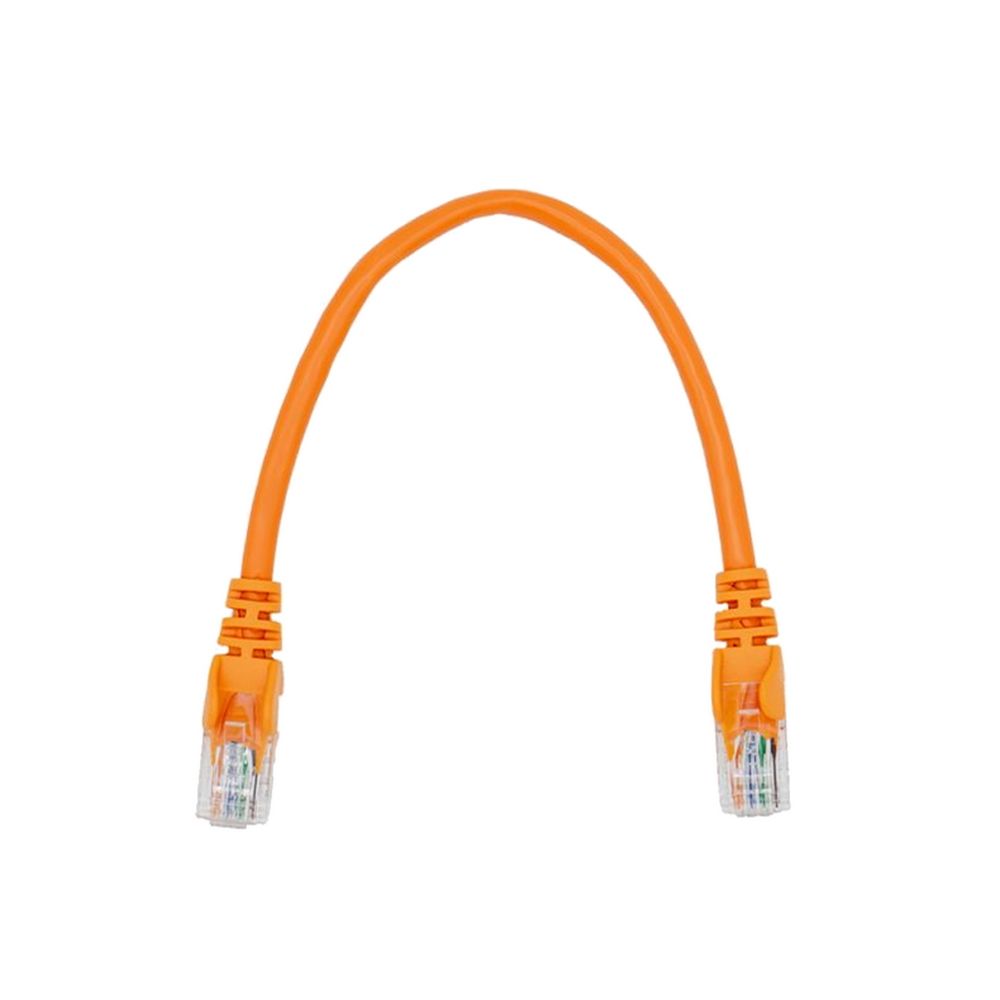 Патч-корд ACD-LPU6Z-5DO  Cat6 UTP 26AWG 4Pair, CU, LSZH, Оранжевый, 0,5м