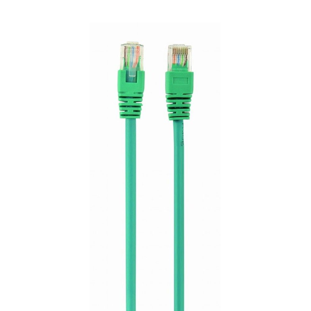 Кабель Cablexpert Патч-корд UTP PP12-0.5M/G кат.5e, 0.5м, литой, многожильный (зелёный)
