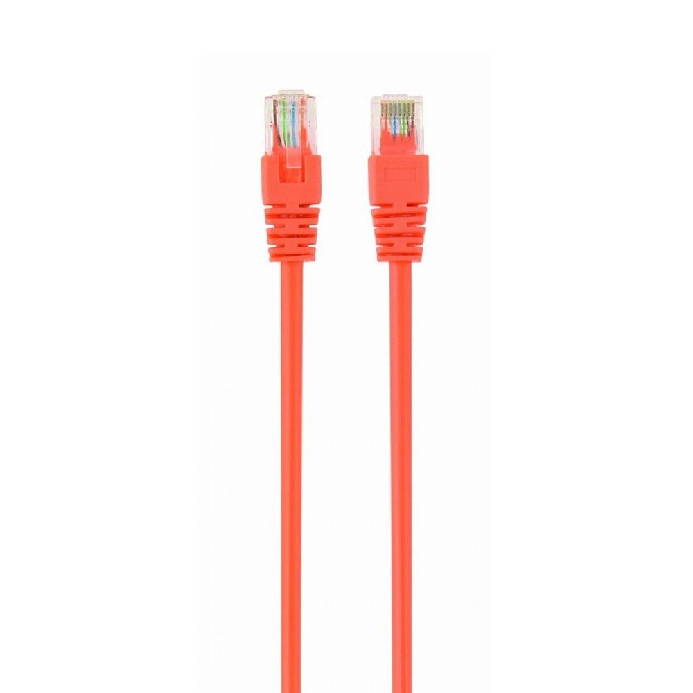 Кабель Cablexpert Патч-корд UTP  PP12-0.5M/O кат.5e, 0.5м, литой, многожильный (оранжевый)