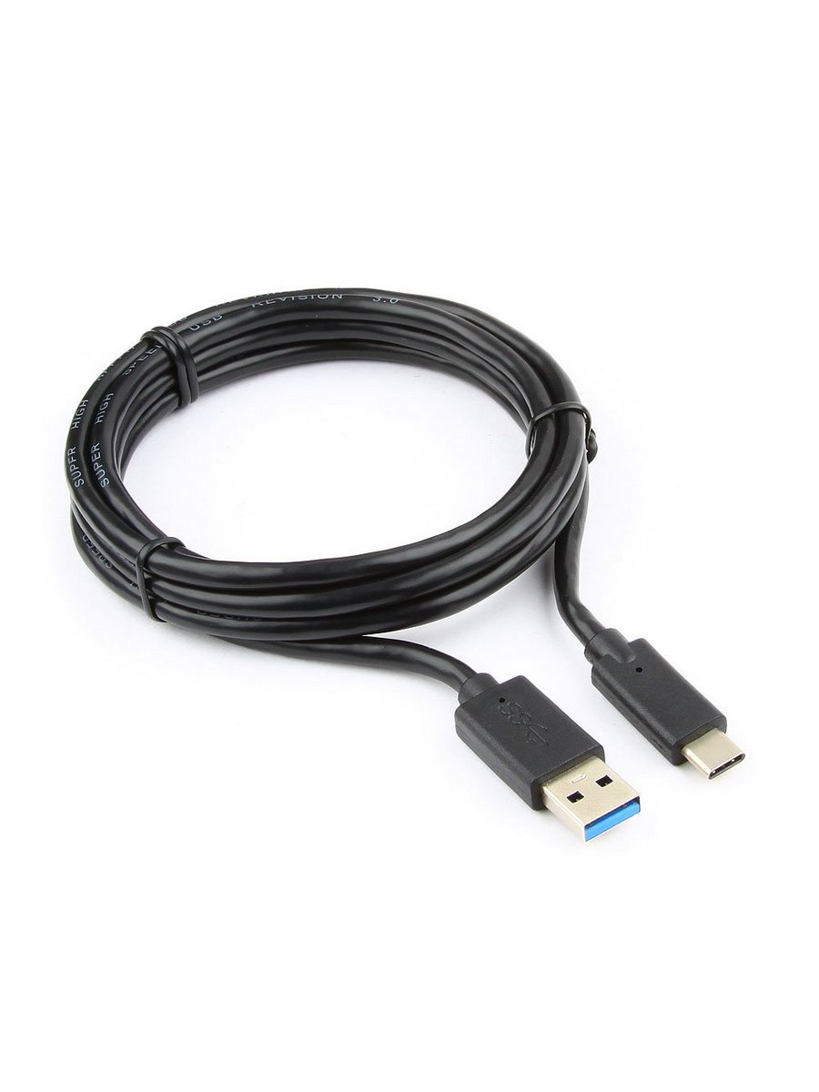 Кабель USB 3.0 CABLEXPERT CCP-USB3-AMCM-1M черный (1м, USB3.0 AM/USB3.1 Type-C, пакет) (CCP-USB3-AMCM-1M)