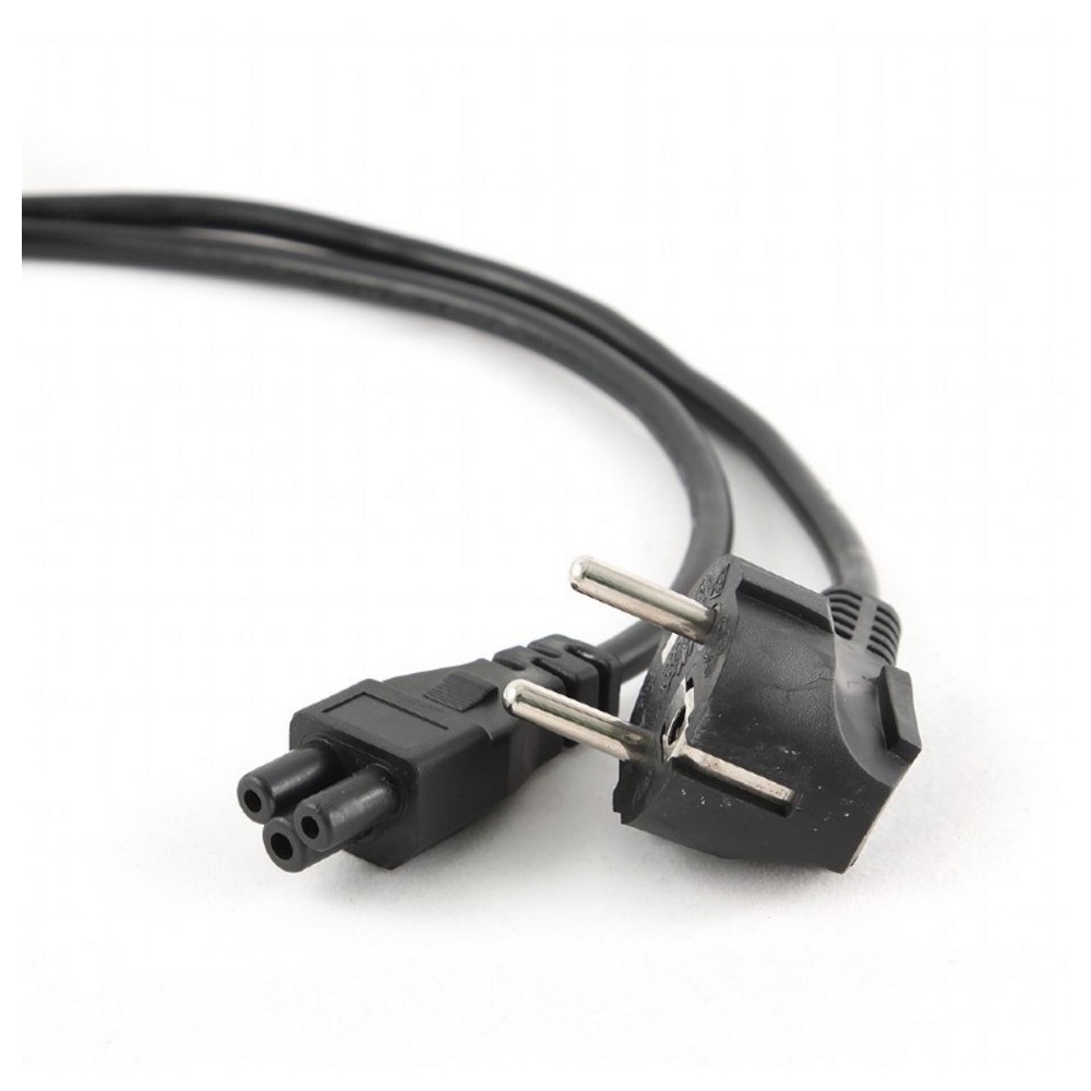 Кабель питания для ноутбуков GEMBIRD/CABLEXPERT PC-186-ML12 черный (1.8м, EU - С5, 3 pin, 10А) (PC-186-ML12)