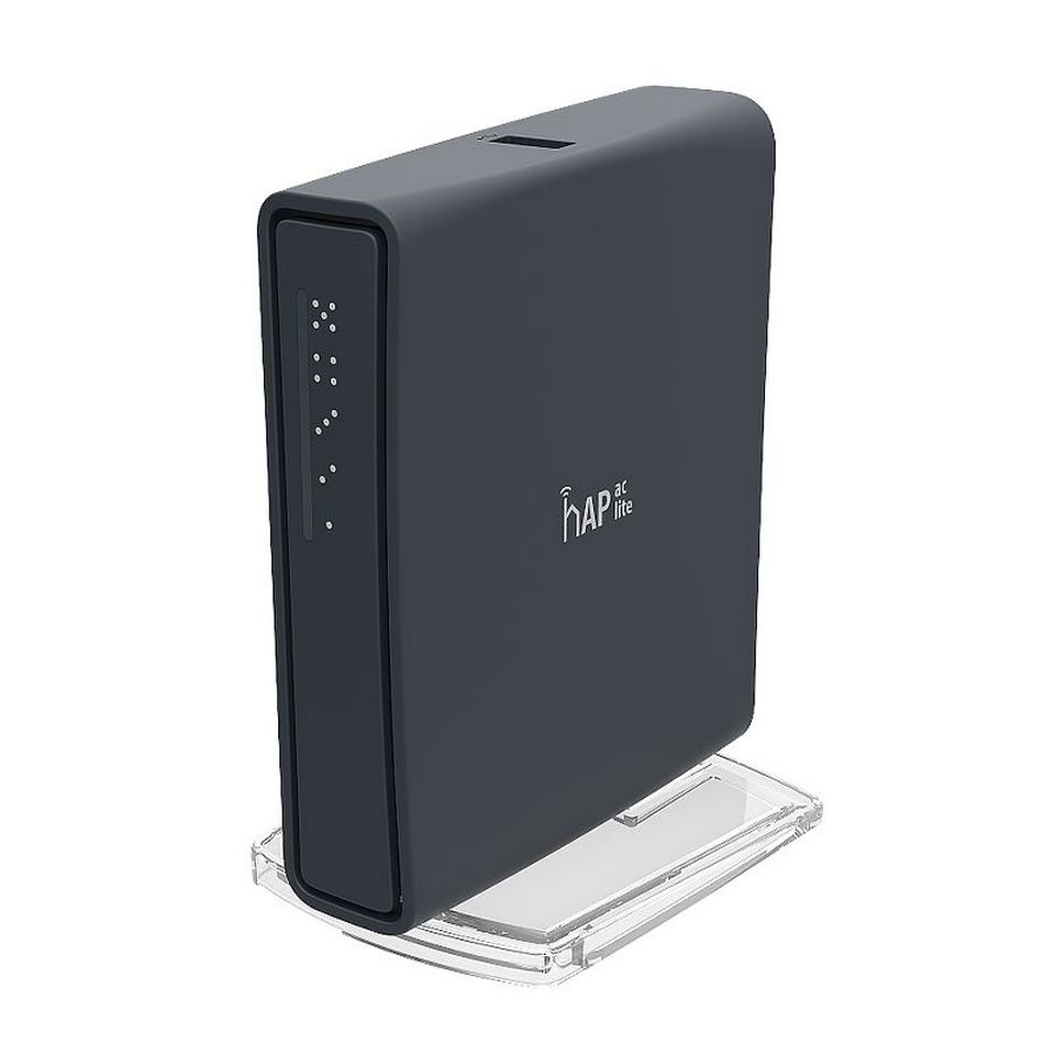 Маршрутизатор MIKROTIK hAP ac lite TC (AC750, 1x100Mbs WAN, 4x100Mbs LAN, USB, MIMO) (RB952Ui-5ac2nD-TC)