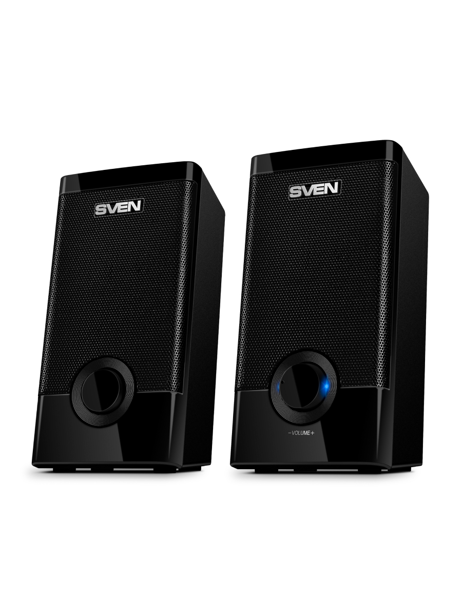 Акустическая система 2.0 SVEN 318 черный (5Вт, питание от USB) (SV-015176)