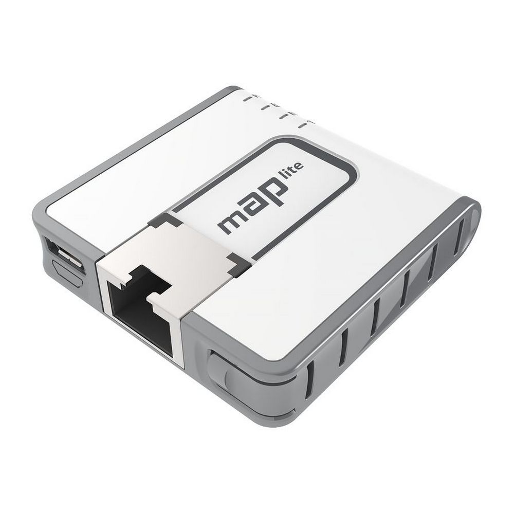 Маршрутизатор MIKROTIK mAP lite (N300, 100Mbs, 1x PoE) (RBmAPL-2nD)