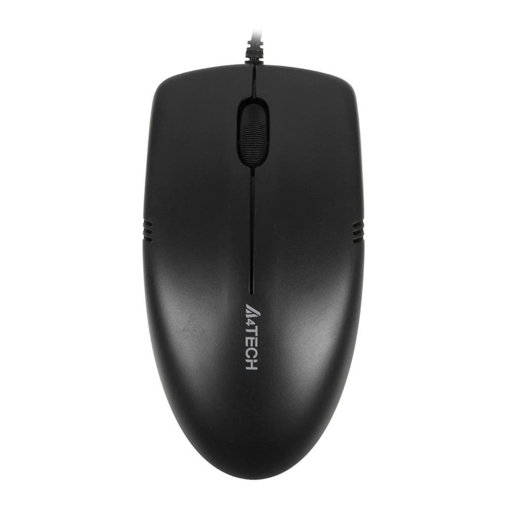 Мышь проводная A4TECH OP-560NU черный (USB, 1200dpi, 3but) (OP-560NU)