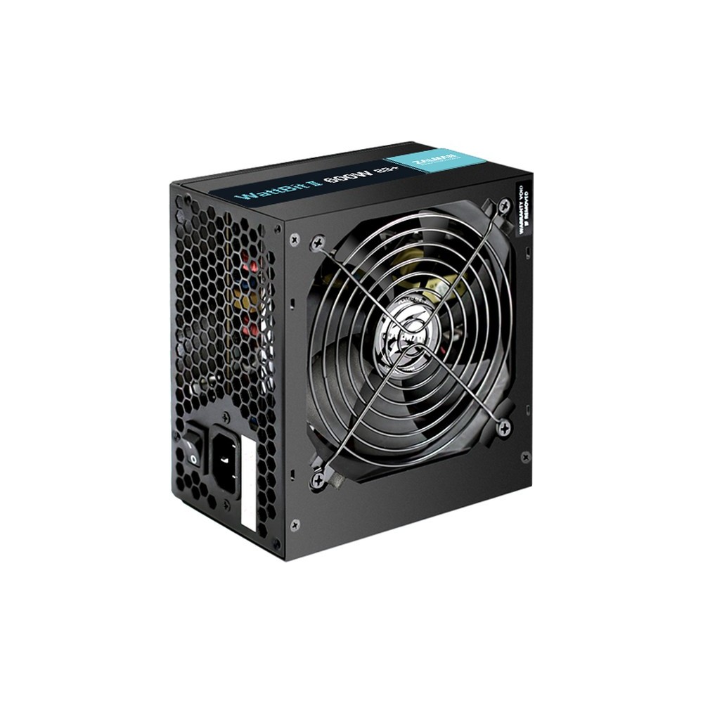 Блок питания ZALMAN 600W ZM600-XEII Wattbit 83+ (ATX, 20+4P, 2xPCIe 6+2P, 3хMolex, 4xSATA, 120mm fan, RTL) (ZM600-XEII)
