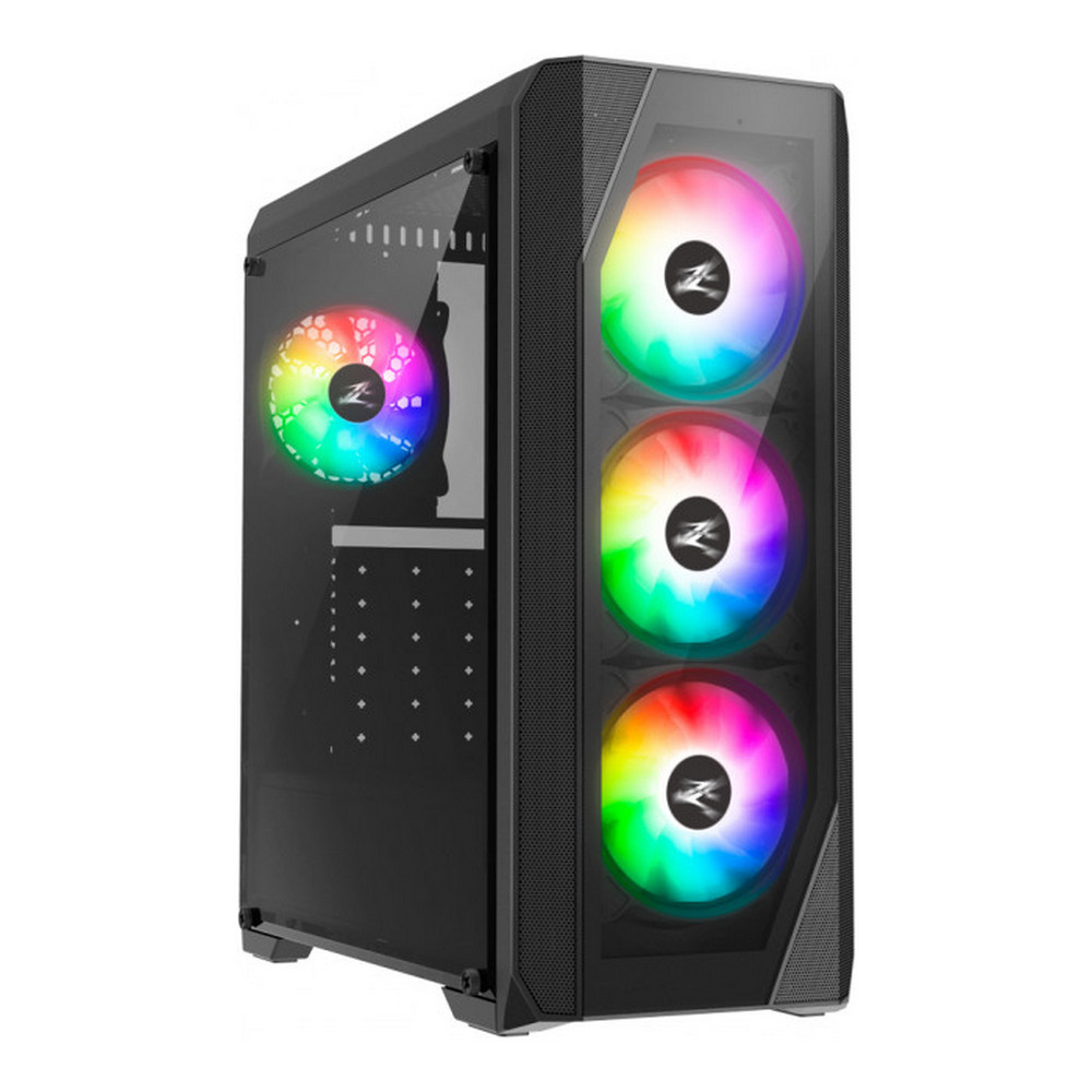 Корпус ZALMAN MidTower N5 TF черный (ATX, без БП, 2xUSB2.0+USB3.0, 4x120mm RGB) (Zalman N5 TF)