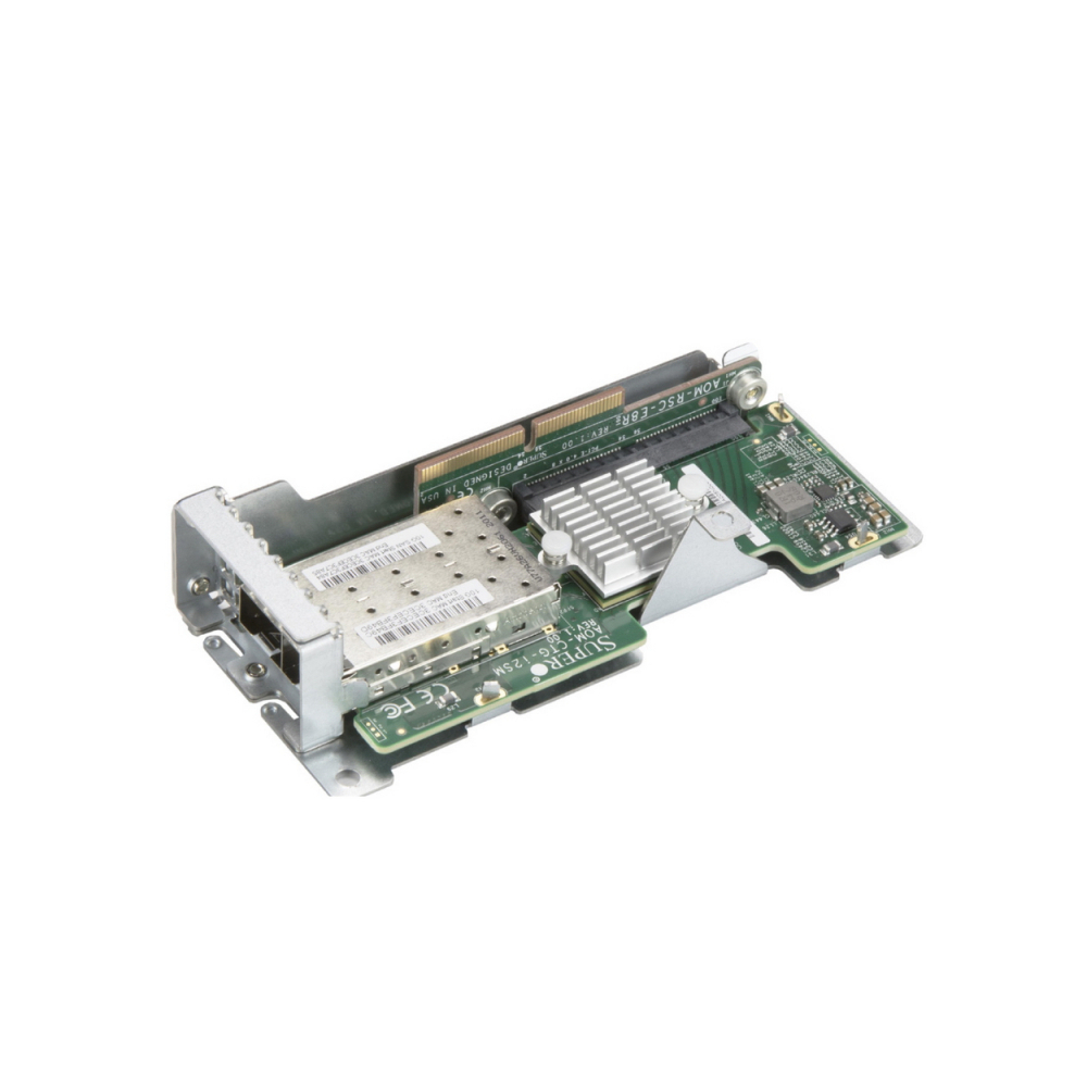 Сетевой адаптер AOM-CTG-I2SM-12 MicroLP Mocule 2-port 10GbE SFP+Intel 82599ES for MicroC