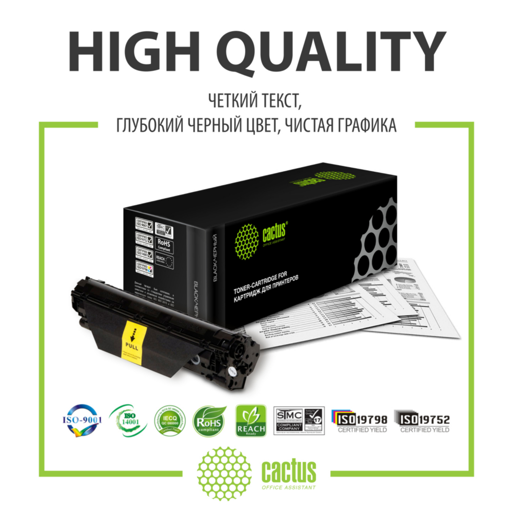 Картридж лазерный CACTUS CS-TN3480 черный ((8000стр.) для Brother DCP L5500DN/ L6600DW) (CS-TN3480)